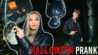 PŘEŽITÍ V LESE S VYBAVENÍM Z TEMU + Hororový prank!
