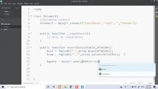 php oop crud part 1