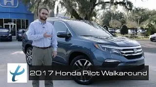 2017 Honda Pilot Elite Walk Around and Review (NEW)