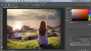 Объединение двух изображений в Photoshop без лишних слов
