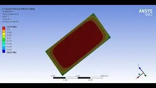 Cooling a PV solar panel using Ansys thermal and Fluent, fluid solid interface FSI