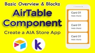 How to use Airtable in Kodular | SpreadSheet Component | 