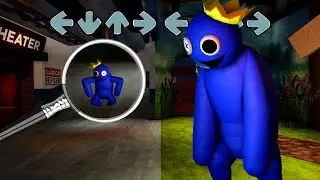 Rainbow Friends | FNF mod - Little VS Big Friend | Friday Night Funkin Mod Roblox