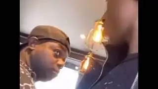 Two Guys Staring Angrily To Each Other Meme Template by 