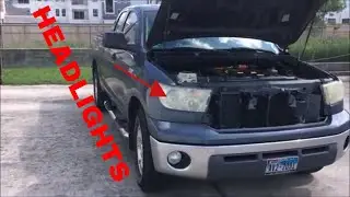 How To Replace The Headlights and Bulbs On Your Toyota Tundra 2007-2013