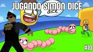 ¡JUGANDO SIMON TONTO DICE! Roblox #10 | [SOY MATHI]