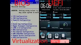 How to Enable/Disable Virtualization in BIOS/UEFI