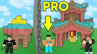 I Secretly CHEATED with a PRO Builder in a Building Competition.. (Roblox Bedwars)