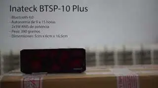 Altavoz Inateck BTSP 10 Plus, unboxing