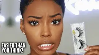 EYESHADOW + LASHES FOR BEGINNERS | Slim Reshae