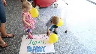 Navy Dad's Homecoming Preparations!!