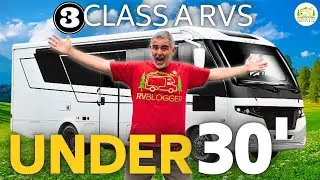 3 Small Class A Motorhomes Under 30'