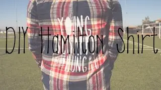 DIY Hamilton Musical Flannel | Courtney Tomesch