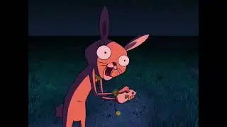 Courage The Cowardly Dog- Courage Saves Bunny