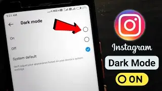 How to enable dark mode on instagram | Instagram dark mode kaise kare | Tech Run