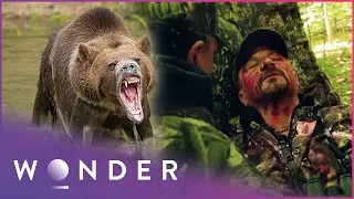 Grizzly Bear Attacks Father And Son | Fight to Survive | Wonder