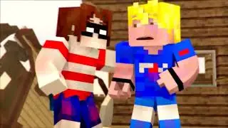 побег из тюрьмы Minecraft Анимация