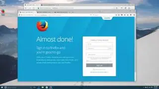 Firefox 40 first run account setup flow