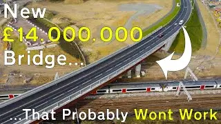 The Boreham Interchange Gets A New Road Bridge - A12 Chelmsford Essex