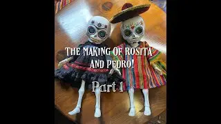 The Making of my Skull Resin Dolls ASMR Part 1 Angels by Noemi