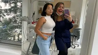 Vlog odonto Um dia de atendimento comigo | Clareamento, Canal em dente de Leite, Coroa