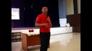 Sabar Bokir Dalam Pelatihan Seni Sastra Tahun 2015