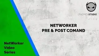 HOW TO configure pre and post commands in NetWorker