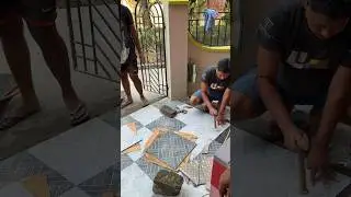 Barite kaj suru hoye gelo😮‍💨🧰⚒️ #friday #minivlog #renovation #homedesign