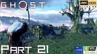 Ghost of Tsushima Director's Cut - Archery challenges - PC Playthrough Part 21 - 4k 60 FPS HDR
