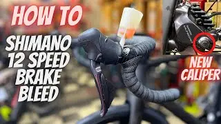 *EASY* HOW TO BLEED SHIMANO 12 SPEED ROAD HYDRALIC BRAKES (105, ULTEGRA, DURA ACE) 7100, 8170, 9200