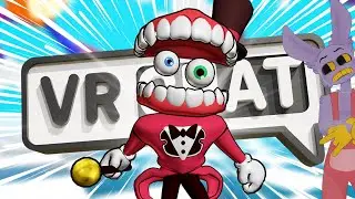STEP INTO THE AMAZING DIGITAL CIRCUS WITH CAINE IN VRCHAT! (Funny Moments)