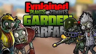 every zombie character explained - Garden warfare 1