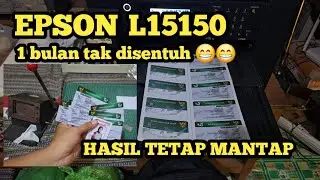 EPSON L15150 | CETAK KARTU BPJS KESEHATAN BAHAN PVC ID CARD IMPORT