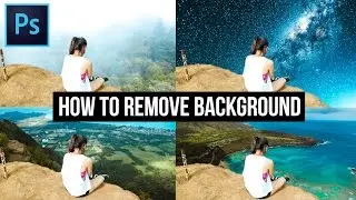 FASTEST Way to Remove Background in Photoshop CC 2017