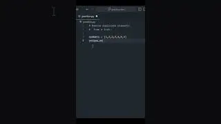 Remove duplicates elements | 