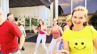 Kizomba LEVEL - Karma Flashmob. Artem Levin & Alexandra Siroto