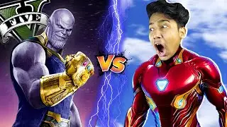 GTA V : THANOS VS IRON MAN EPIC BATTLE || GTA V Bangla GAMEPLAY || Narin The Gamer