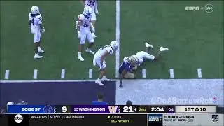 Michael Penix (Washington QB) vs Boise State 2023