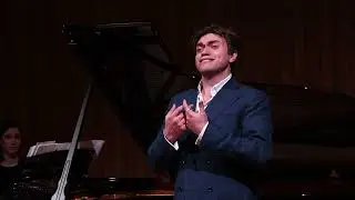 Johannes Moore & Ilan Kurtser performing Wanderlied by Robert Schumann