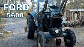 Fixing a leaky radiator on Ford 5600 Tractor