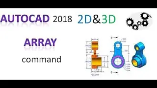 array command Auto cad 2021