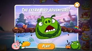 ANGRY BIRDS 2 - The Extra Bird Adventure! (LEVEL 1-8)