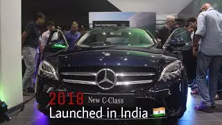 2018 Mercedes Benz C-Class launched in INDIA|Featuring Shaman Wheels