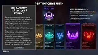 Как быстро прокачать Мастера за неделю-Apex Legend