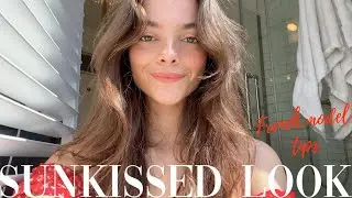 Summer sun-kissed look | By french girl | Clean products 🌱