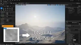 Procedural terrain: 16-bit grayscale heightmap export