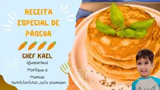 Receita com Kael - Muffin de Cenoura ( Receita de Páscoa) NUTRICIONISTA JULIA YASMEEN - Monique F.