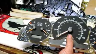 1996 Mercedes W202 C-220 Gauge Cluster Failure! How To Video on  Fixing your Instrument Cluster.