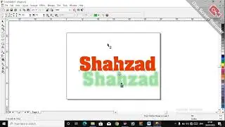 How to create shadow in coreldraw | coreldraw|