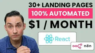 Domains to Dollars: AI Landing Page React App with n8n 🚀 - Part 2